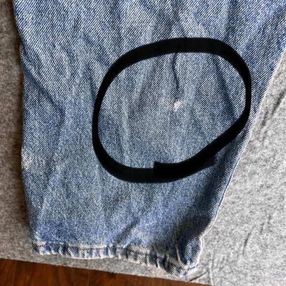 VTG Wrangler Jeans Mens 38x30 USA Blue Straight Denim Cowboy Western Y2K READ‎ - Picture 8 of 11